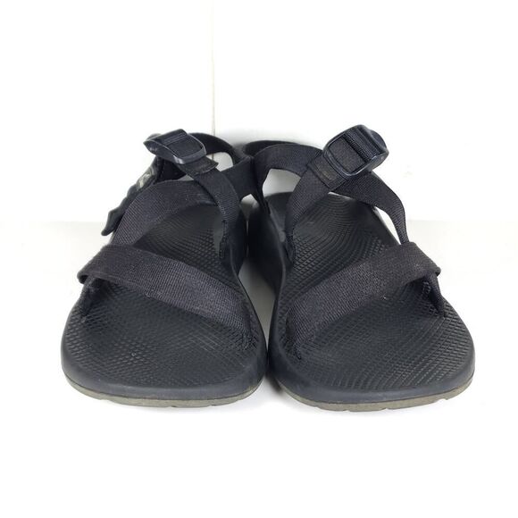 Chaco Men's Z Cloud Size US11 Black Strappy Outdoor Sport Sandals Shoes - Picture 3 of 16